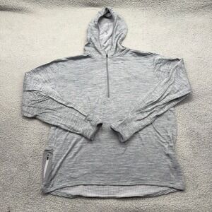 Nike 807456-065 Mens Size XL Gray Dri-Fit  Therma Sphere Element Running Hoodie